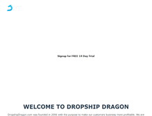 Tablet Screenshot of dropshipdragon.com